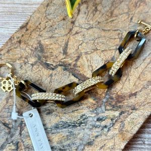 Ann Taylor Tortoise Link Bracelet. (Tags removed)